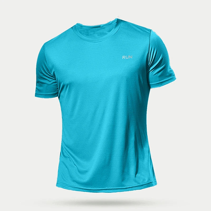 Men's Quick-Dry Sports Shirts for Running & Gym