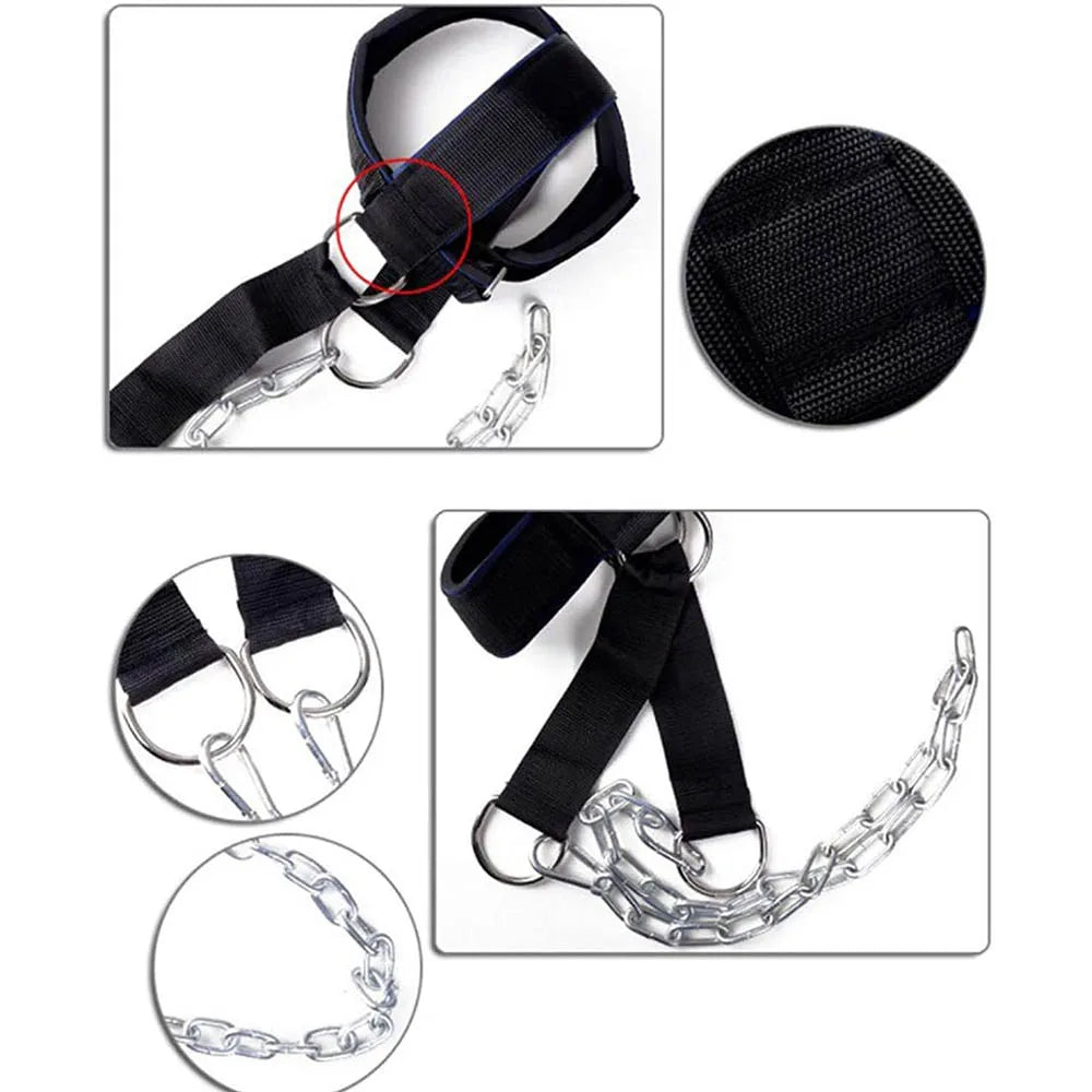 Head Harness Neck Trainer for Strength & Fitness